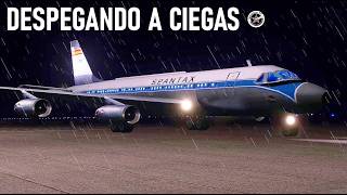 Despegando a Ciegas en Tenerife España  Vuelo 275 de Spantax [upl. by Schwab]