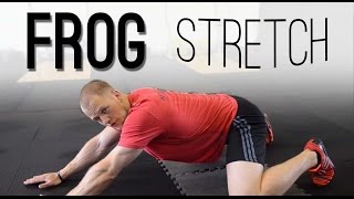 FROG STRETCH for Squats Squat specific hip mobility exercies amp drill  MOVEMENT amp MOBILITY [upl. by Frierson]