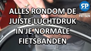 ALLES RONDOM DE JUISTE LUCHTDRUK IN JE NORMALE FIETSBANDEN [upl. by Akinas188]