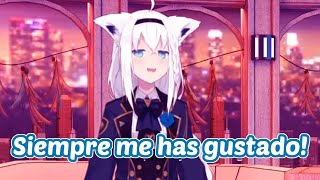 Fubuki Confiesa su Amor  HoloTalk Español [upl. by Yahc]