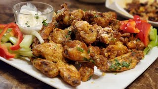 Baked Garlic Parmesan Chicken Wings [upl. by Toft205]