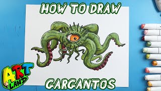 How to Draw GARGANTOS [upl. by Gefell]