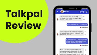 TalkPal Review Does it Enhance English Speaking [upl. by Lleder]