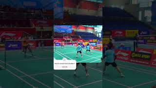 How to smash badminton hard featuringbadmintonplayers badmintonlovers badminton tennis youtube [upl. by Mages]