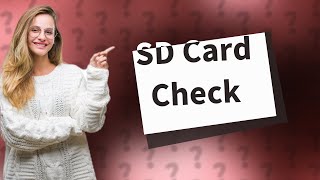 How to check if an SD card is inserted [upl. by Torto]