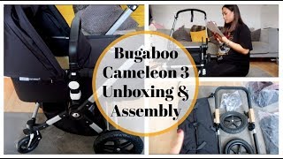 BUGABOO CAMELEON 3 UNBOXING ASSEMBLY AND FIRST IMPRESSIONS  2017 [upl. by Mcafee]