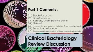 Summarized Review Discussion 01  Microbiology 1  CLINICAL BACTERIOLOGY pt1 [upl. by Buckler]