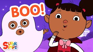 Toodly Doodly Boo  Halloween Song for Kids  Super Simple Songs [upl. by Rammaj618]