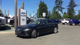 2011 Audi A4 Sline sdn Quattro 20T Review  Island Ford [upl. by Elleirad727]