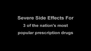 Shocking Side Effects of Three Popular Big Pharma Drugs [upl. by Nilecoj270]