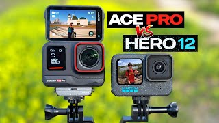 Insta360 ACE PRO vs GoPro 12 🤔 ¿El FIN de GOPRO [upl. by Eustacia]