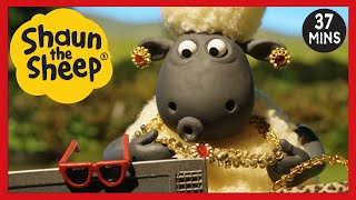 Shaun the Sheep 🐑 Full Episodes 😲🧞 A Genie and Pizza Wishes Compilation  Cartoons for Kids [upl. by Arata646]