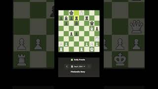 chesscom daily puzzle 20240906 Pinderella Story [upl. by Aroel199]