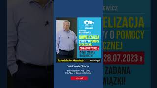 STAŁO SIĘ  NOWELIZACJA USTAWY O POMOCY SPOŁECZNEJ Z DNIA 28072023 R  NOWE ZADANA I OBOWIĄZKI [upl. by Ymeon]