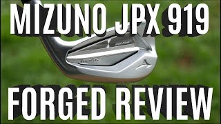 Mizuno JPX919 Forged Irons Review [upl. by Levania106]