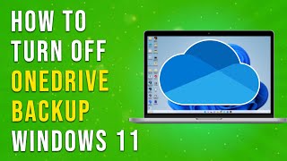 How To Turn Off OneDrive Backup Windows 11 [upl. by Melone144]