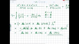 HM4mint Klausur F2021 A12 Integralrechnung Partialbruchzerlegung [upl. by Veejar891]