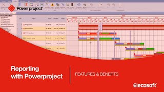 Powerproject Features amp Benefits  Reporting [upl. by Joses]