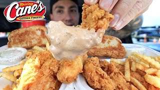 MUKBANG EATING RAISING CANES CHICKEN TENDERS amp FRIES WITH WINGSTOP CHEESE REAL EATING SOUNDS ASMR [upl. by Nirro]