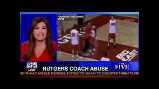 Eric Bolling Defends Abusive Rutgers Basketball Coach Against Wussification of American Men [upl. by Sisak]