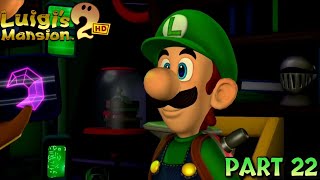 SECRET COMPASS OPENS SECRET COMPASS DOOR  Luigis Mansion 2 HD  Part 22 [upl. by Yeroc354]