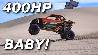 Ripping the Evolution Powersports Stage 7 unit 400 hp WOW [upl. by Kiki617]