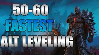 Shadowlands  NEW Fastest Way To Level Alts How To 5060 guide [upl. by Cesaria]