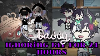 Ignoring Jayfuture Bf for 24 hours Daddy Gacha Life Fun Fact [upl. by Ajin]