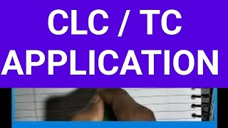 SLCTC CLC Application in English best application for SLC TC CLC in English [upl. by Stich]