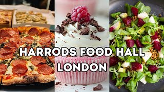 HARRODS FOOD HALL  The Ultimate Foodie Experience in London [upl. by Whitnell315]