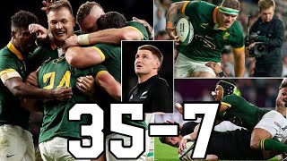 Springboks VS All Blacks 2023 Greatest Rugby Match EVER [upl. by Anitsenre146]