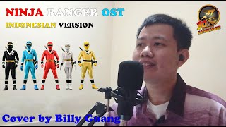 NINJA RANGER AKA KAKURANGER OST INDONESIAN VERSION  COVER BY BILLY GUANG [upl. by Atinele778]