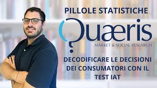 PILLOLE STATISTICHE Decodificare le Decisioni dei Consumatori con il Test IAT [upl. by Nueoht231]