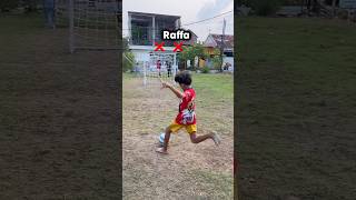 Part 2 chalenge tendangan trivela😱 butuh tutorial kah jnrsoccer football challenge trivela [upl. by Nnylhsa374]