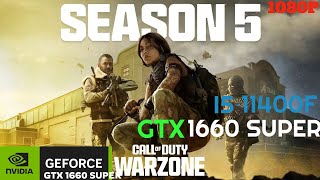 WARZONE 3  SEASON 5  I5 11400F  GTX 1660 SUPER [upl. by Jule2]