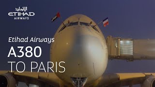 Etihad Airways  Our A380 to Paris has arrived [upl. by Kask]