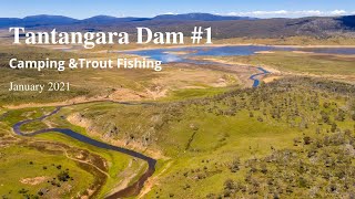 Tantangara Dam  Murrumbidgee River  Kosciuszko National Park  Trout Fishing 4wd and Camping [upl. by Ahsitahs3]