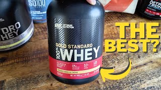 The Best Out There Gold Standard Whey Protein Powder Review [upl. by Ytima141]