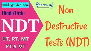 HindiUrdu Non Destructive Testing NDTNDENDI [upl. by Cinemod978]