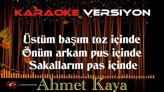 Ahmet Kaya  Nerden Bileceksiniz  KARAOKE [upl. by Giguere]