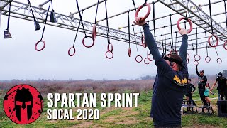 Spartan Race Sprint 2020 All Obstacles [upl. by Aileduab969]