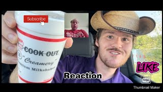 Reaction to Cook Out Pumpkin Pie Milkshake Review [upl. by Darelle132]