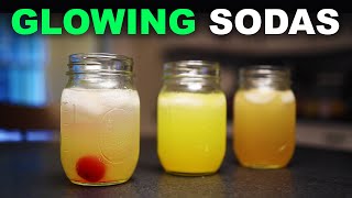 Homemade citrus sodas that glow [upl. by Annovad]