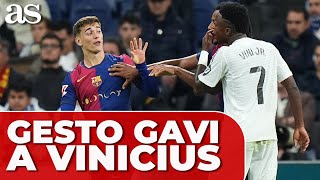 La BURLA de GAVI a VINICIUS RESTREGÁNDOLE el 04 en el CLÁSICO  REAL MADRID VS BARCELONA [upl. by Fauman327]