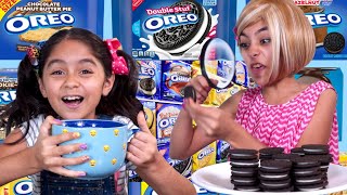 FUNNY PEOPLE OREO CHALLENGE [upl. by Ahsiuqat]