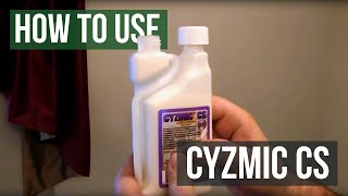 How To Mix and Use Cyzmic CS Insecticide [upl. by Mathre]