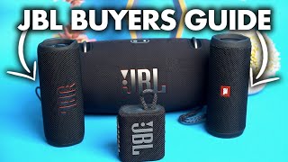 JBL Speakers Buyer Guide 2024｜JBL Flip 6 vs Charge 5 vs Go 3 vs Flip 5 amp More [upl. by Mairb]