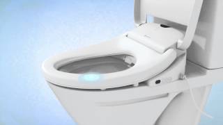 How the Brondell Swash 1000 Bidet Toilet Seat Works [upl. by Nauht]