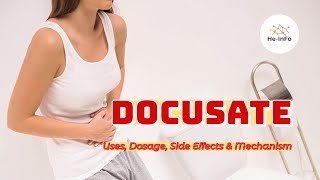 docusate  Uses Dosage Side Effects amp Mechanism  Colace [upl. by Werd483]