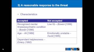 Criminal Law Defences  Duress [upl. by Billen]